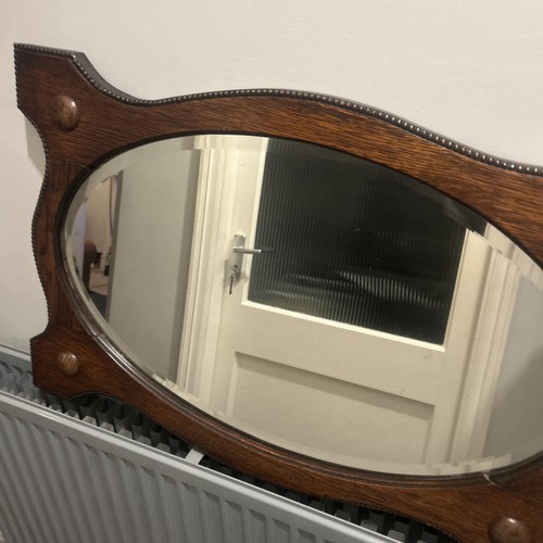 Antiker wandspiegel massiv - antiker,