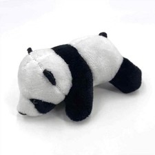 Plush Panda Bar Brooch for