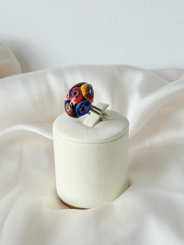Muranoglas ring millefiori - ring,