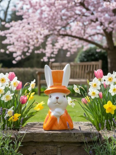 Mini-Vase/Keramik/neu/Hase/Ora