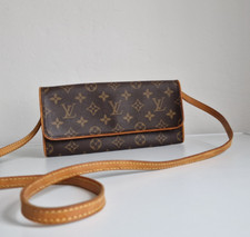 Louis Vuitton LV  Pochette Twin GM Braun Monogram Date Code CA0979
