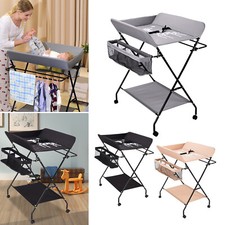 15kg Wickelkommode Wickeltisch Klappbar Babyzimmer Baby Wickelauflage 3 Farbe DE