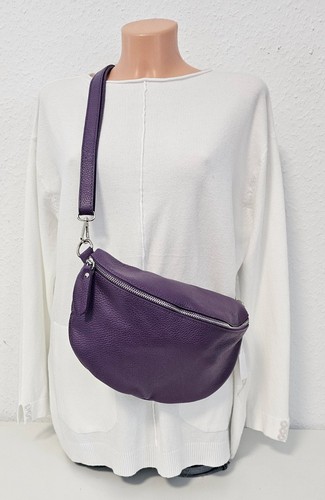 Leder bauchtasche - leder,