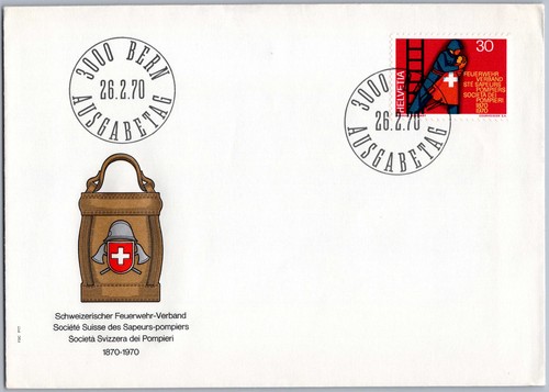 Schweiz fdc bern 1970 - fdc,