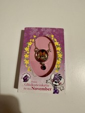 Diddlina Halskette Mädchen Glückssteinkette Für Den November, Diddl Top Zustand