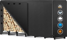 Brennholzregal Metall 243 cm