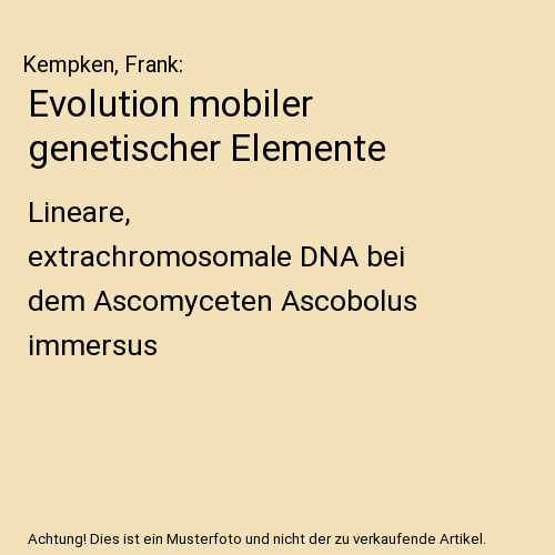 Evolution mobiler genetischer