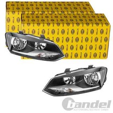 2x HELLA HALOGEN SCHEINWERFER