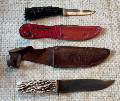 Alt jagd taschenmesser mit - taschenmesser,