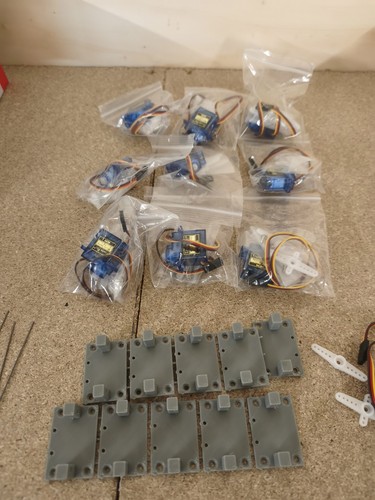 10x servo weichenantriebe - servo,