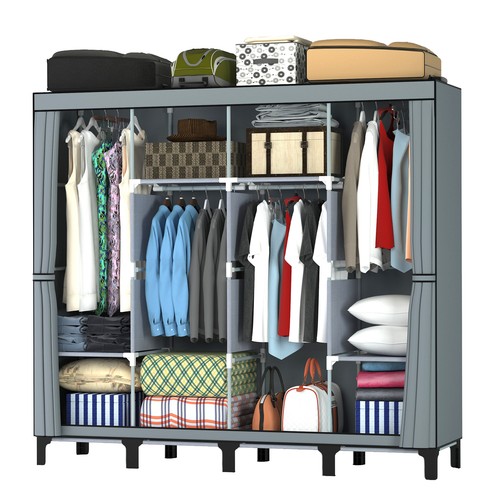 Kleiderschrank stoffschrank - kleiderschrank,