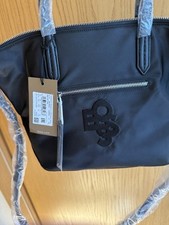 Hugo Boss Damen Tasche Shopper Blair Tote Bag Schwarz Neu