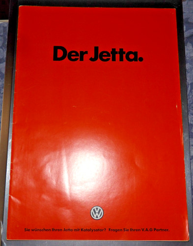 Jetta prospekt 1985 - vw, 1/1985