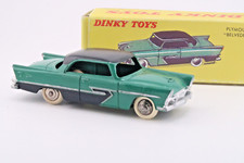 DINKY TOYS 24D * PLYMOUTH BELVEDERE * GREEN / BLACK  * 1:43