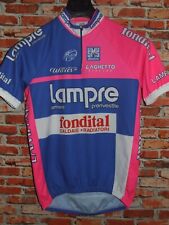 Lampre Santini Radtrikot Fahrradtrikot Shirt Maillot Cyclism Gr. XL
