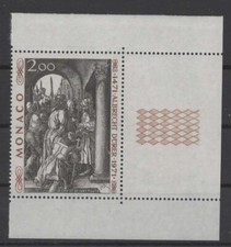 MONACO -- Briefmarke 2 F. -