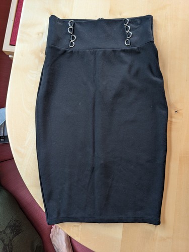 Schicker schwarzer damenrock - schwarzer,