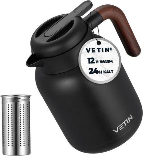Thermoskanne mit teesieb 5l - mit, 1,5l