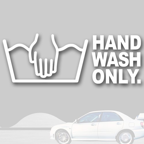 Aufkleber hand wash - aufkleber,