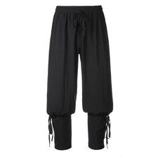 KarneLux Mittelalter Hose Herren - Kostüm Schnürhose für LARP Wikinger