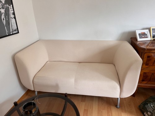 Ikea sofa sitzer weiß guter - 2,