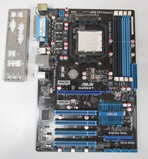 ASUS M4N68T,nForce 630a, Sockel AM3, AMD Mainboard  mit I/O Blende