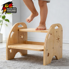 Kinder Tritthocker Holz 2