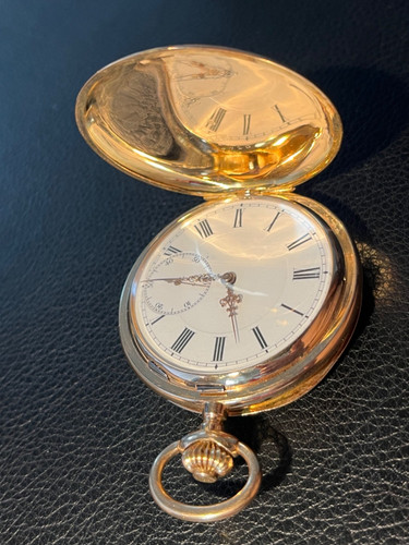 Sprungdeckel taschenuhr mit - taschenuhr,