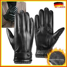 Herren Lederhandschuhe Warm