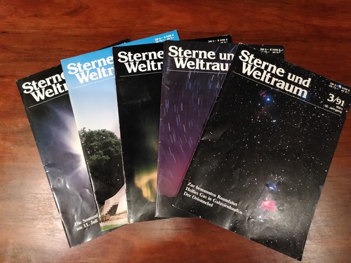 Astronomie zeitschrift - 5x, astronomie-zeitschrift