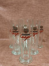 Binding Lager Bier 6x Krug 0,5 l Gastro