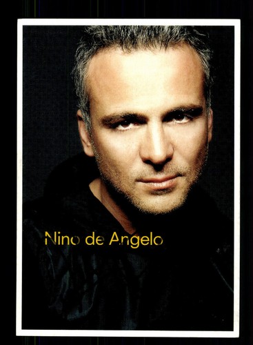 Nino angelo autogrammkarte - nino,