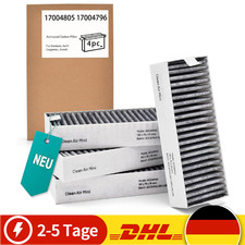 4x-8x Aktivkohlefilter für Siemens Bosch Neff 17004805 17004796 Dunstabzugshaube