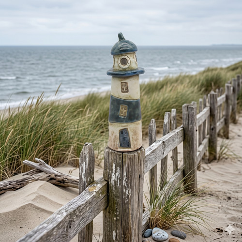 Zaunhocker leuchtturm ocean - zaunhocker,