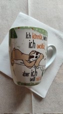 1 Becher, Tasse, Nici, Ich könnte, wenn ich wollte, aber ich will nicht