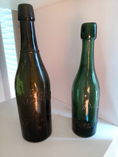 2 Originale Bodenfund Flaschen