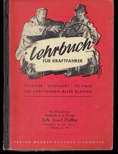 Lehrbuch kraftfahrer neustadt - lehrbuch,