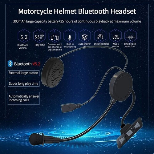 Kabellos motorrad helm headset - kabellos,