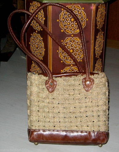 Shopper seegrasgeflecht mit - shopper,