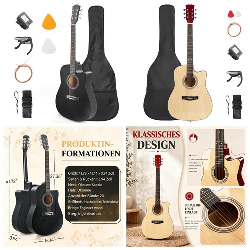 Akustikgitarren set für - akustikgitarren-set,