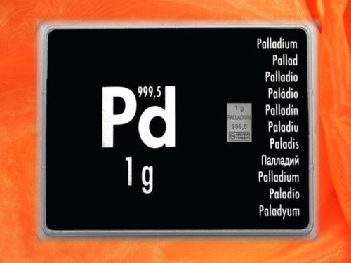 Palladium geschenkbarren motiv - geschenkbarren,