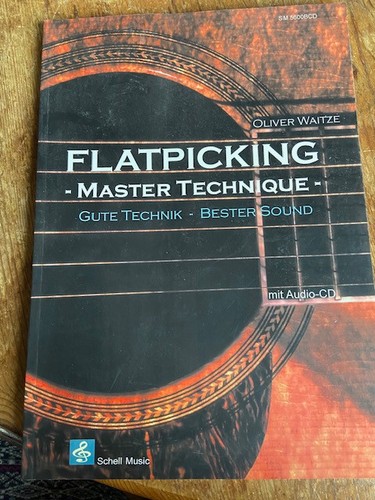 Lehrbuch gitarre flatpicking - -,