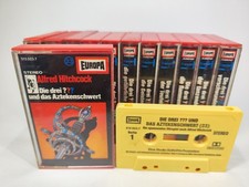 🎧Auswahl | Die Drei ??? Fragezeichen Kassetten | Gelb | Erstausgaben |Cover rot