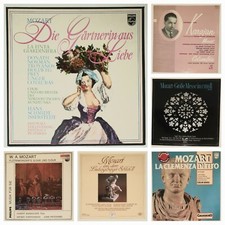 W. A. MOZART : 8 Schallplatten