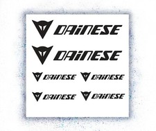 Dainese Sponsoren Set 6-Teilig Aufkleber freie Farbauswahl Motorrad Auto KFZ