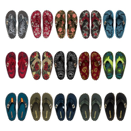 Gumbies herren flipflop - herren,