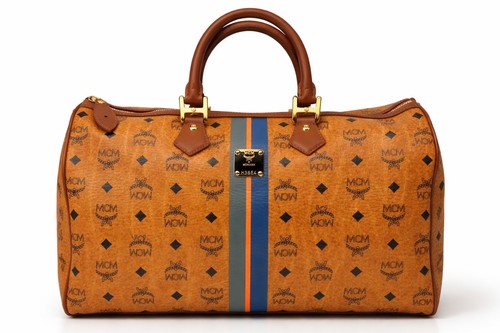 Mcm boston bag handtasche - boston, 40