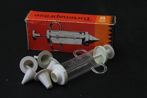 Alte ddr tortenspritze ovp mit - ddr,