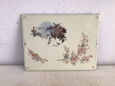 Alte Emaille Tafel Kachel