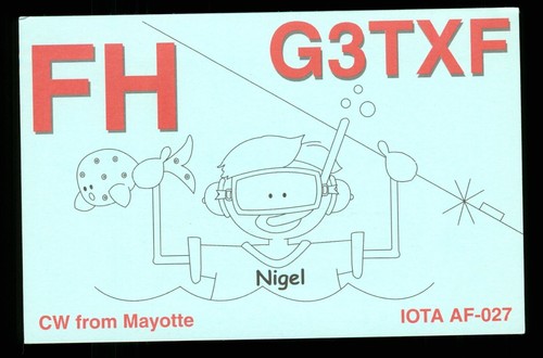 Qsl kartenradio g3tfx - kartenradio,